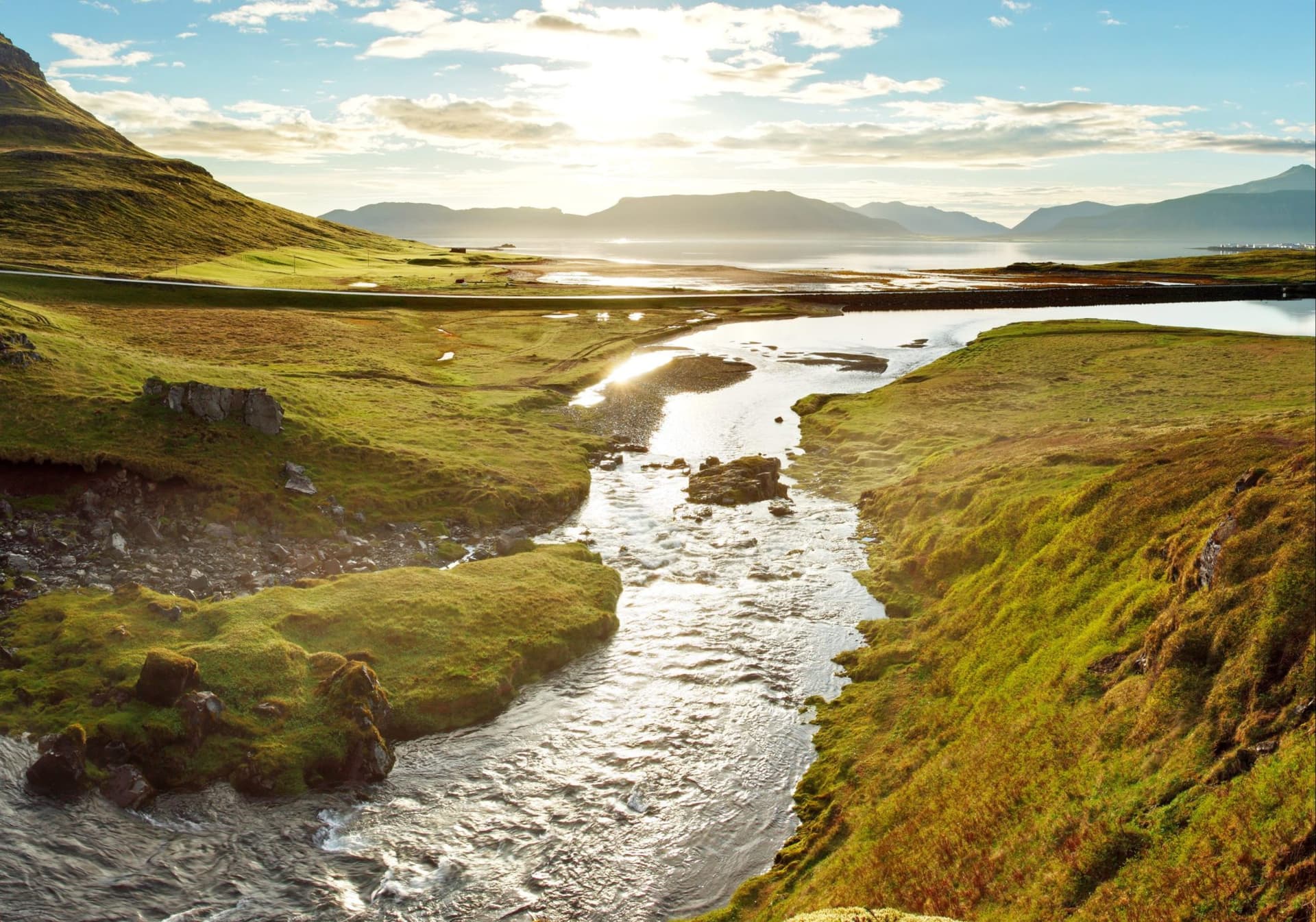 Panorama – Iceland landscape