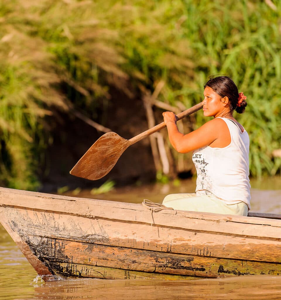 Amazon river, Peru.