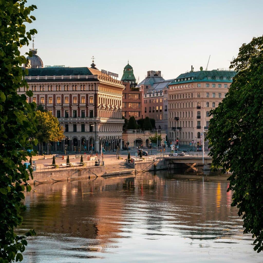 Stockholm’s waterfront.
