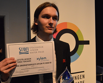 Eric Marcus - Vinnare av 2016 års Svenska Juniorvattenpriset - SWH blogg