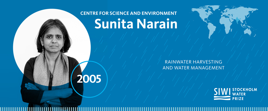 Sunita Narain, Stockholm Water Prize 2005