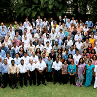 IWMI group photo - Stockholm Water Prize 2013