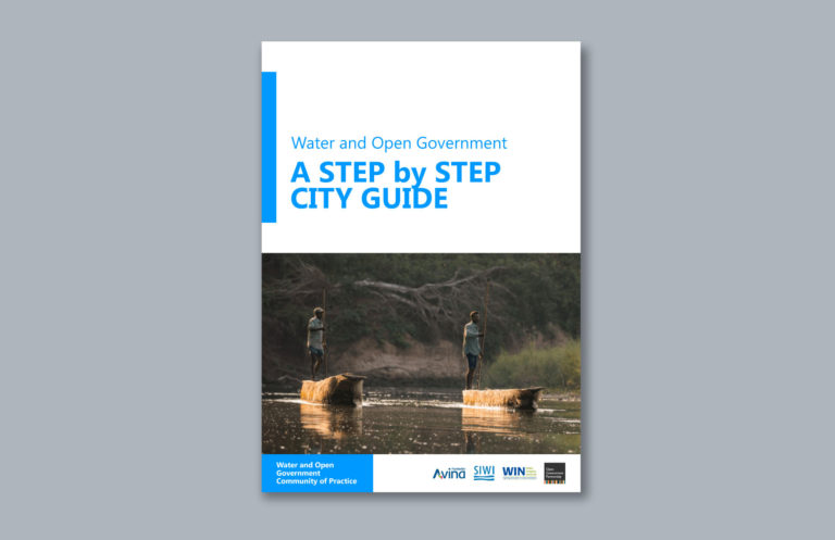 Water and Open Government: A step by step city guide cover