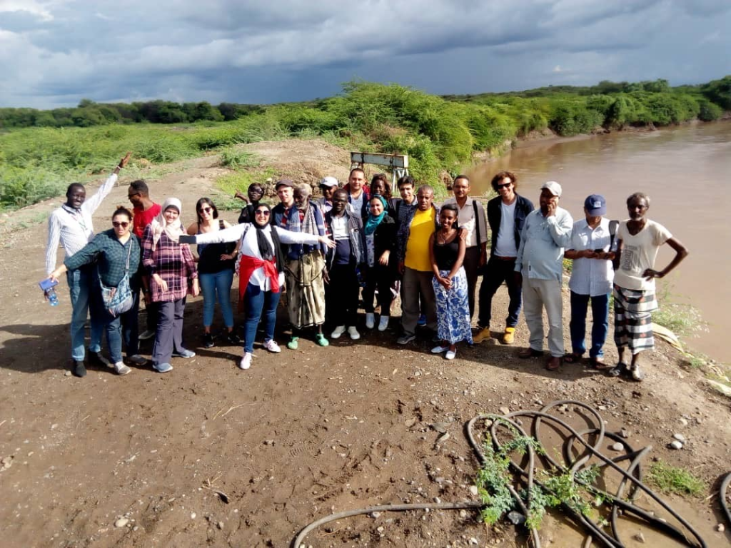Journalists participants of the SIWI-facilitated workshop on climate change and its impact on regional security, in Debre Zeit, Ethiopia, December 2019.