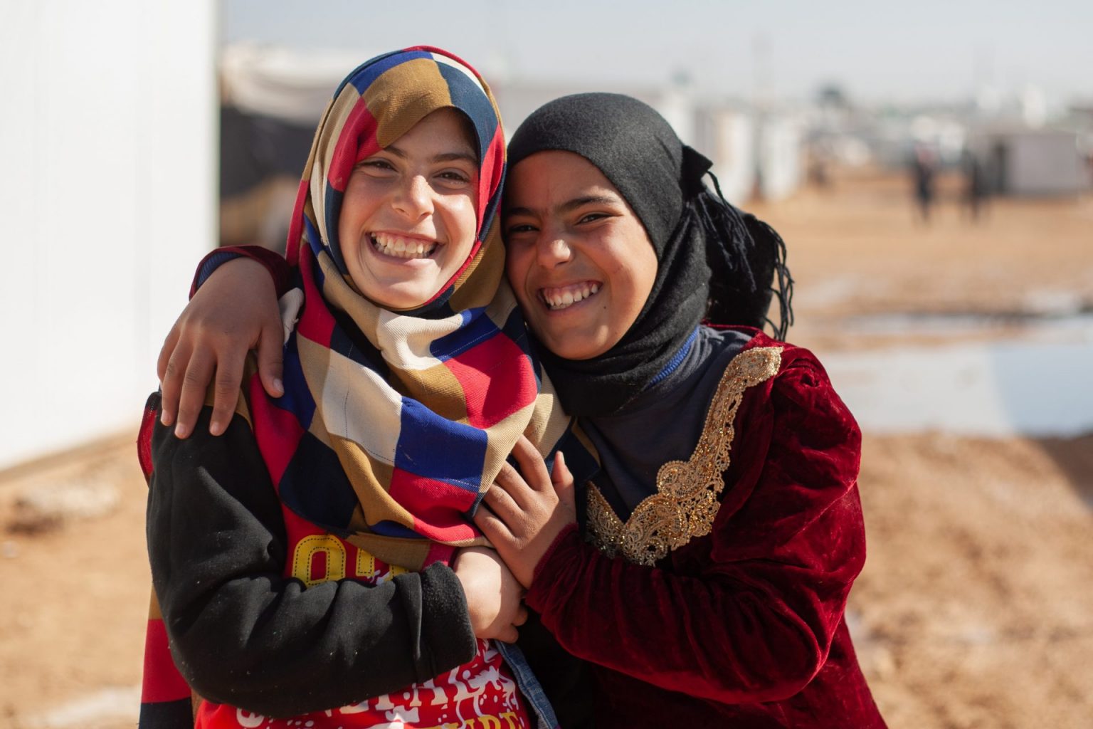 Zaatari village Syrian refugee camp in Aman city Jordan shutterstock (small)