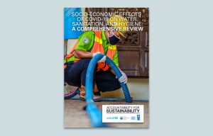 Report cover: Socio-Economic effect of COVID-19 on water, sanitation and hygiene: A comprehensive review