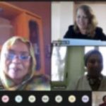 Webinar screenshot: Women in Water diplomacy network in the Nile - May 2021