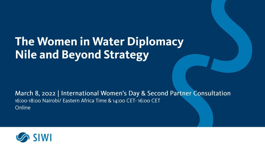 Women in water dipomacy - second strategy meeting